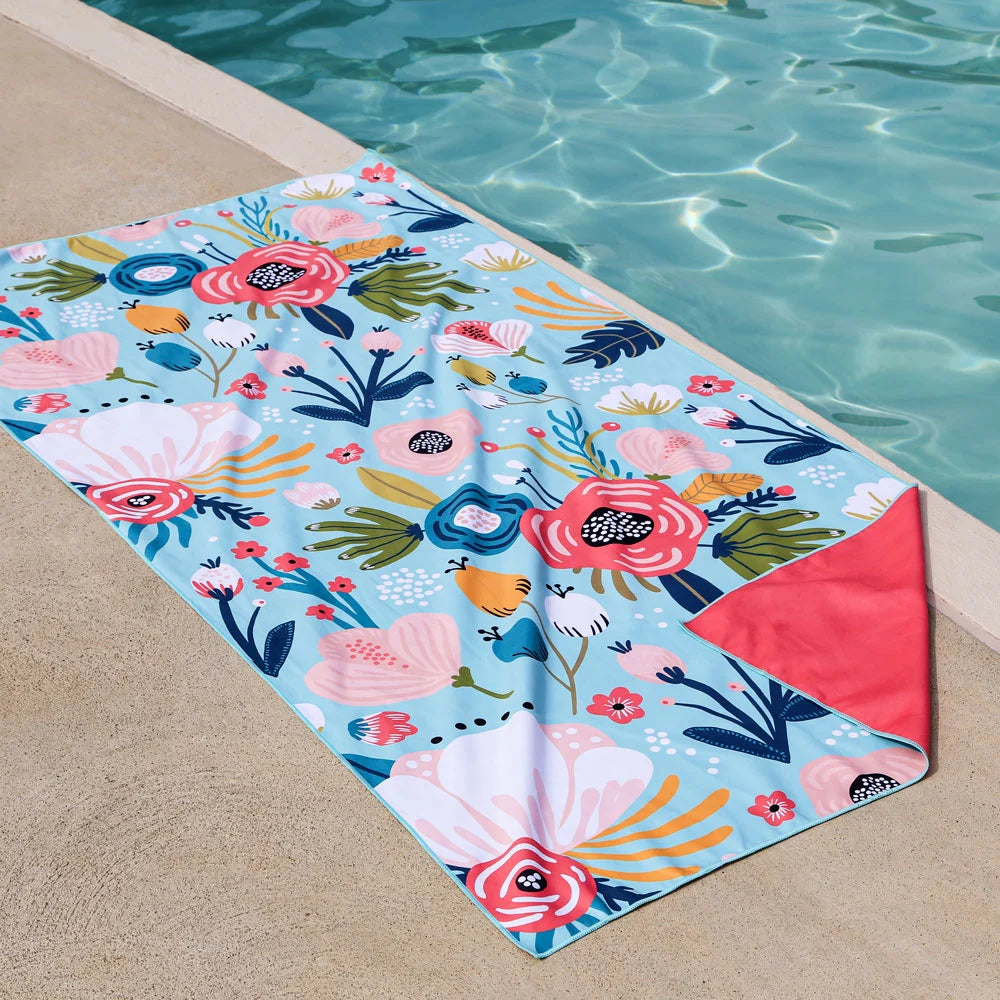 Serviette en microfibre – Bouquet de fleur