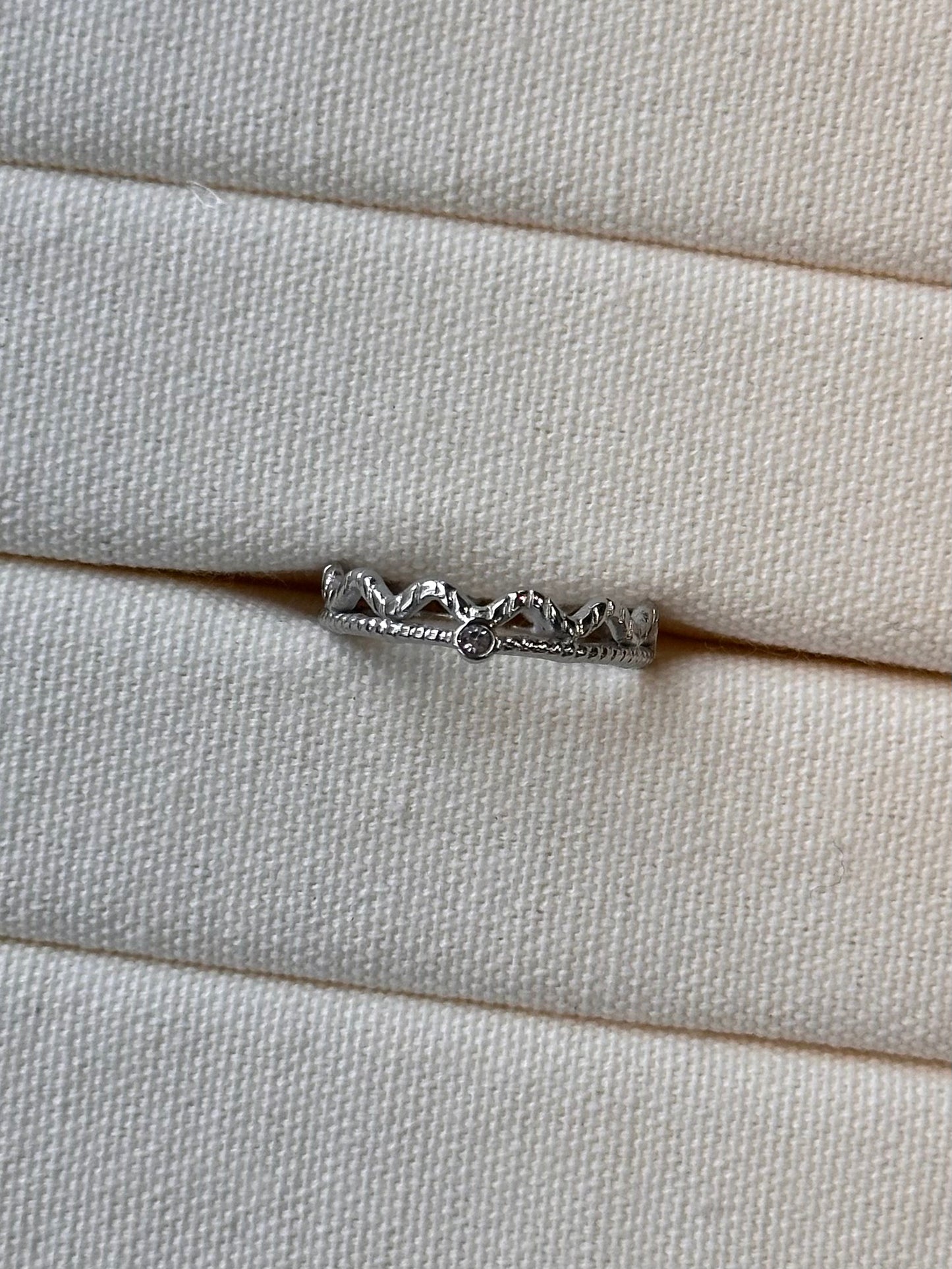 Bague Jade - Argent