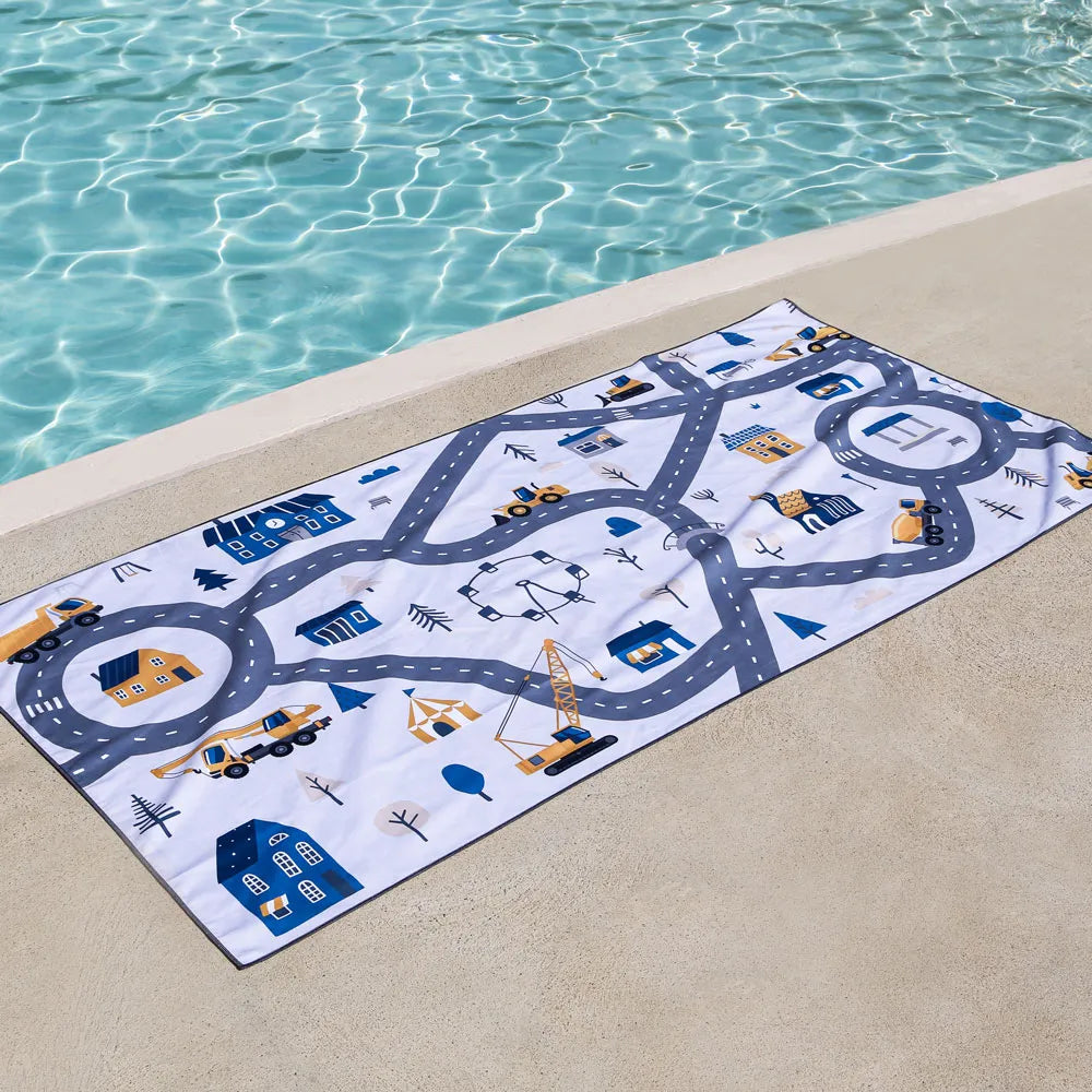 Serviette en microfibre – Construction