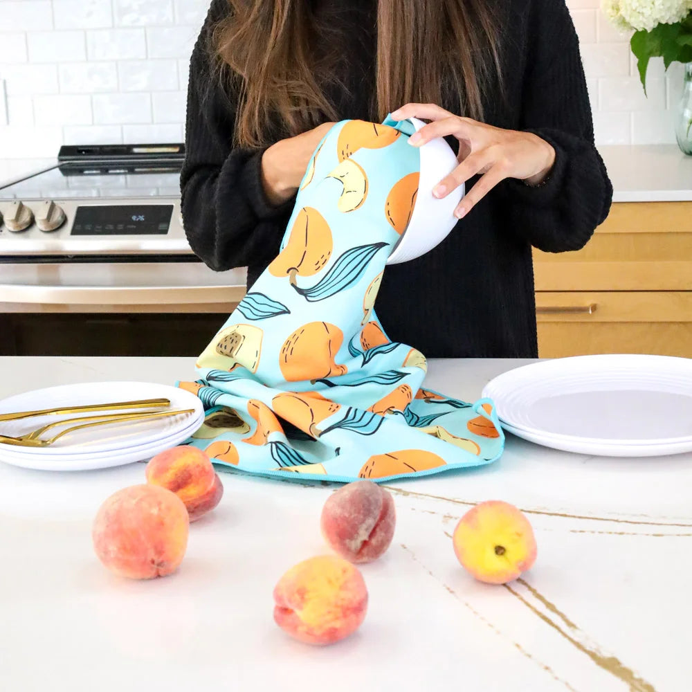 Linge à vaisselle en microfibre – Pêche