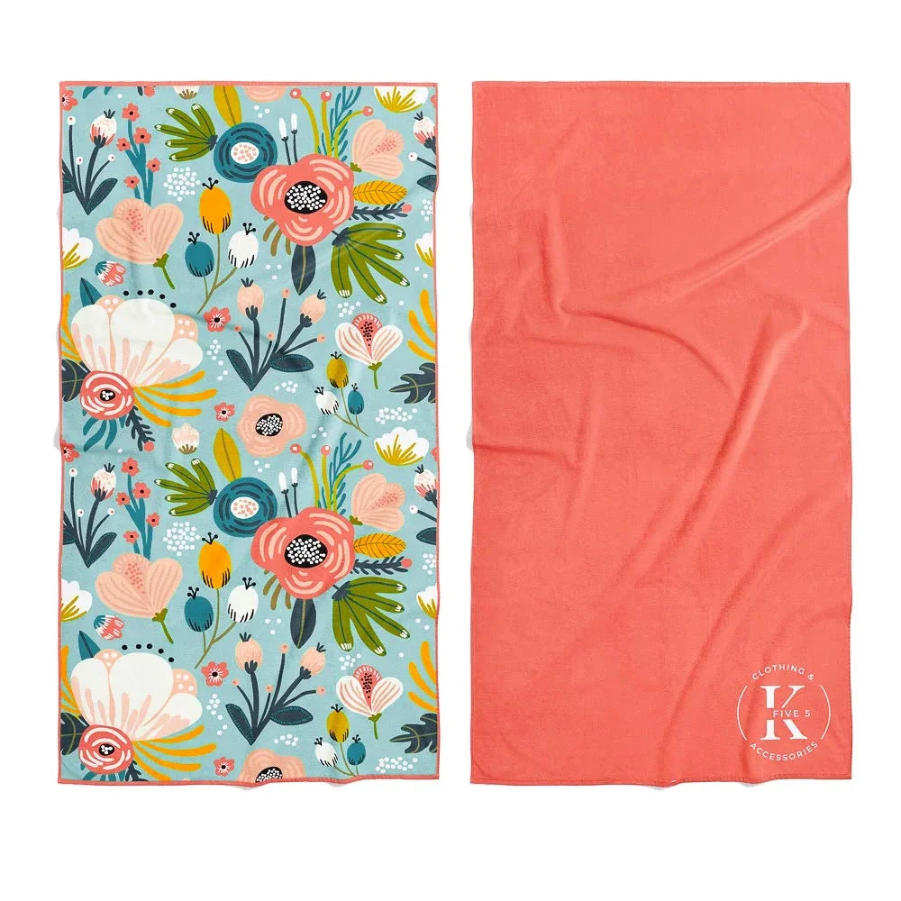 Serviette en microfibre – Bouquet de fleur