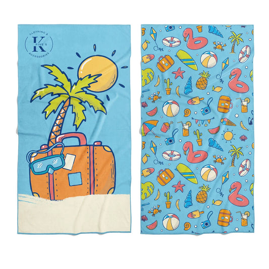 Serviette en microfibre – Destination soleil