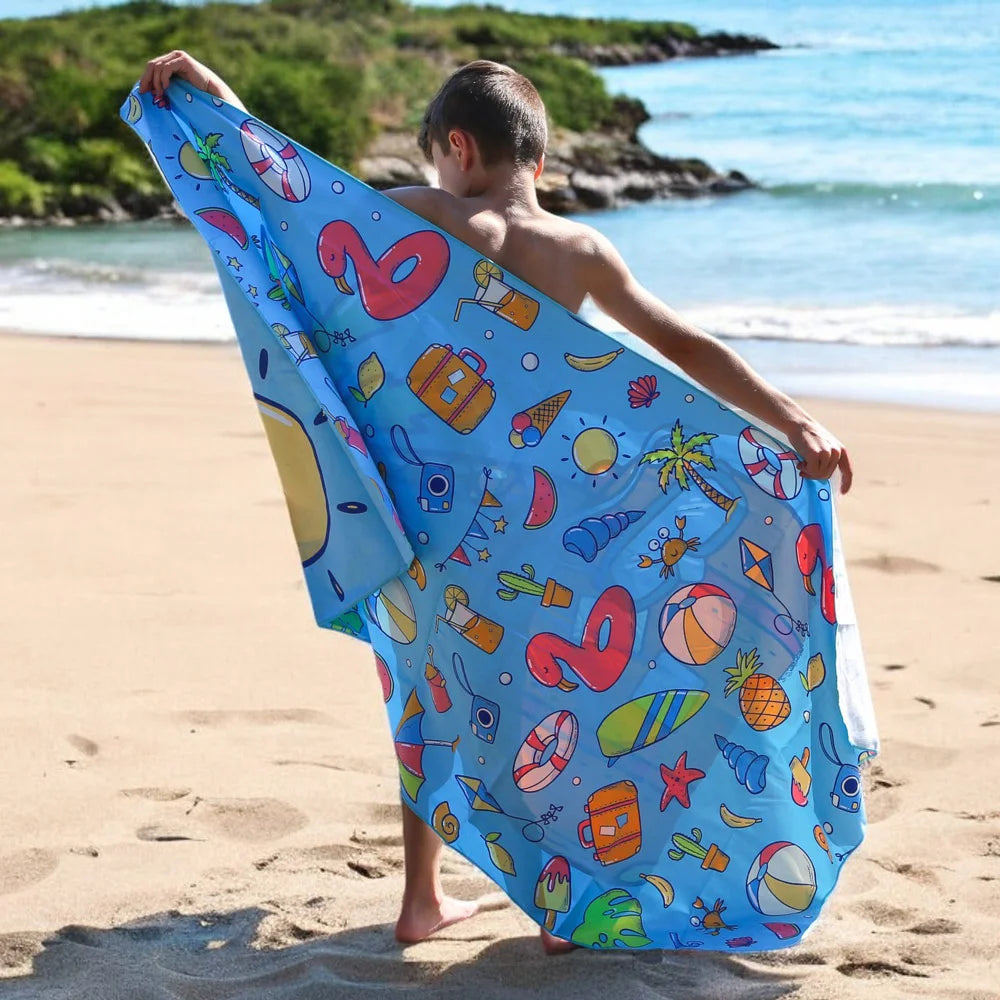 Serviette en microfibre – Destination soleil