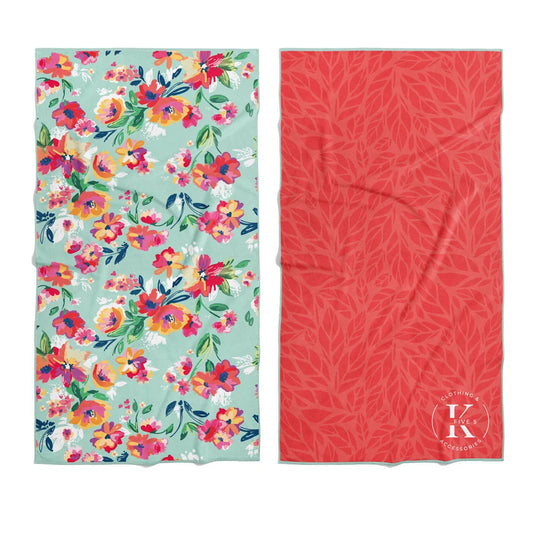 Serviette en microfibre – Fleur de printemps