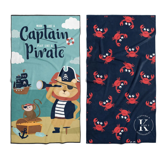 Serviette en microfibre – Pirate