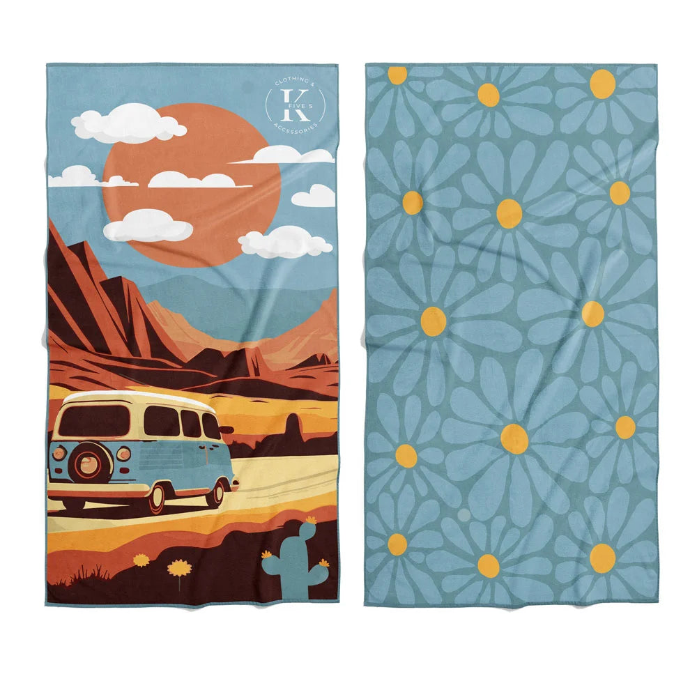 Serviette en microfibre – Roadtrip