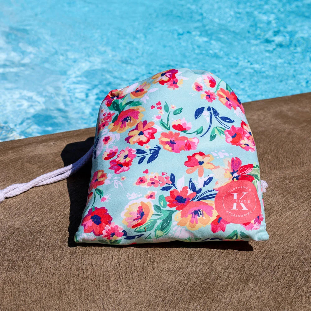Serviette en microfibre XXL – Fleur de printemps